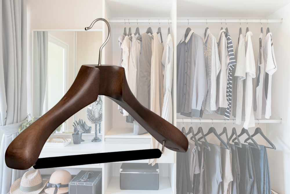Luxury Wooden Suit Hangers